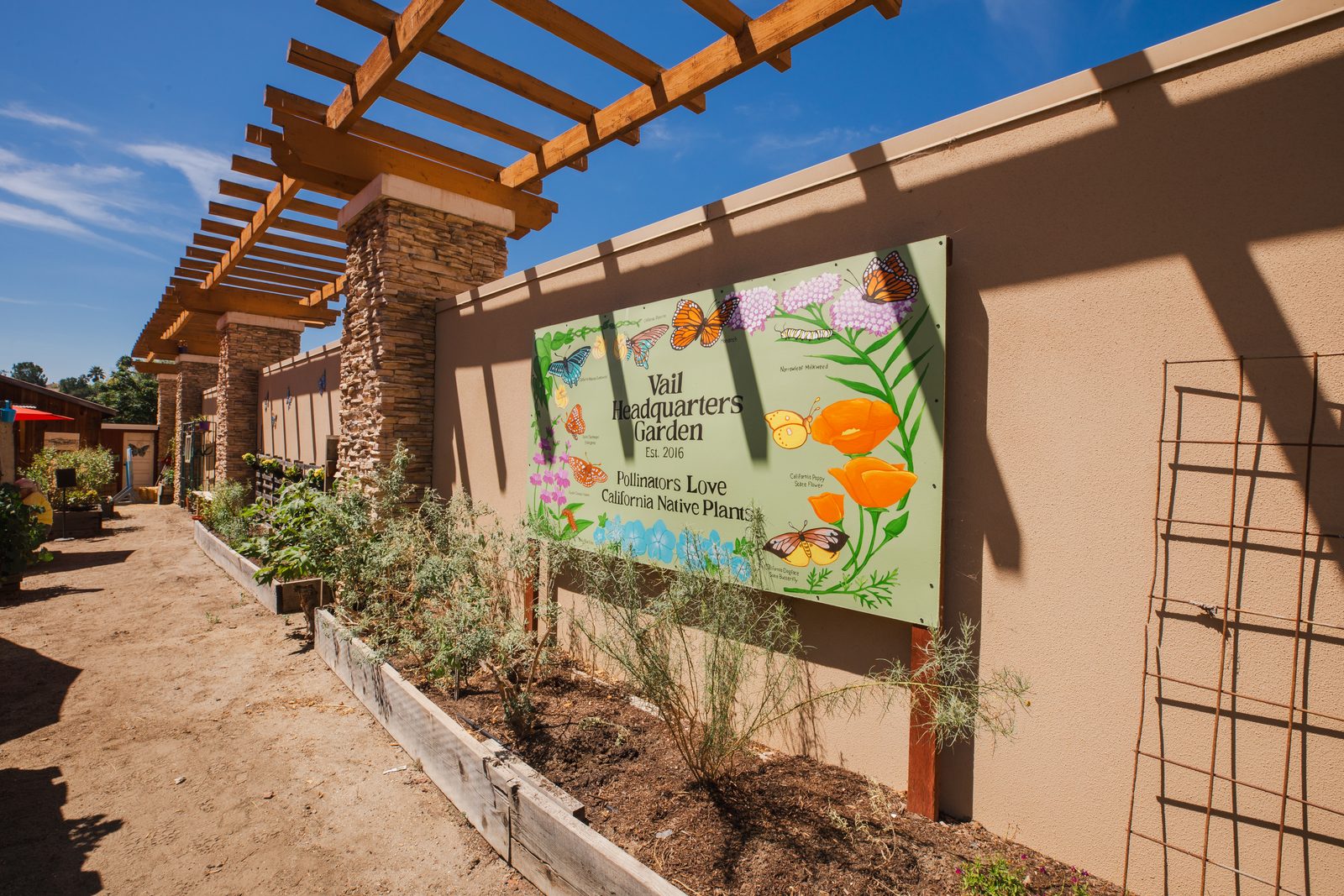 The ranch garden