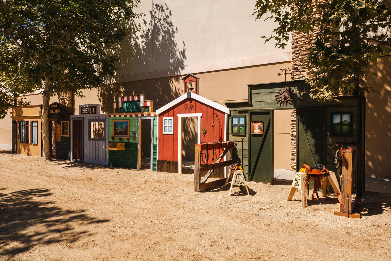 Play Town storefronts